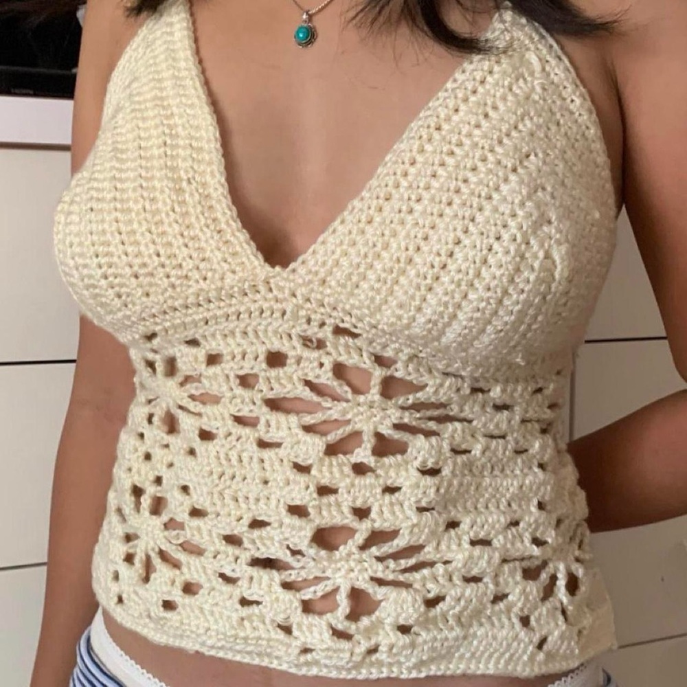 handmade crochet top!